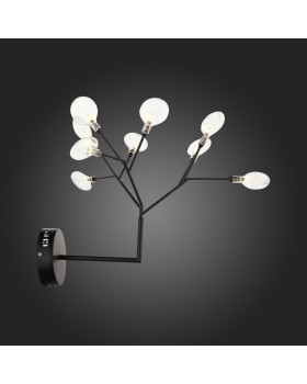 SL411.401.09 Бра ST-Luce Черный/Прозрачный G4 9*1,5W RICCARDO-foto8