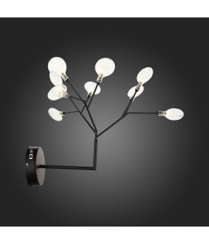 SL411.401.09 Бра ST-Luce Черный/Прозрачный G4 9*1,5W RICCARDO-foto8