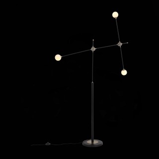 SL429.405.03 Торшер ST-Luce Черный, Золото/Белый G9 3*3W BASTONCINO-foto8