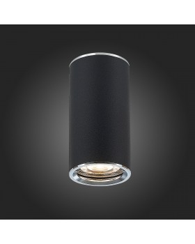 ST111.407.01 Светильник потолочный Черный GU10 1*50W D54xH105 220V Без ламп CHOMUS-foto5