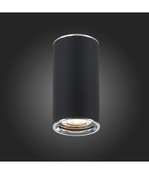 ST111.407.01 Светильник потолочный Черный GU10 1*50W D54xH105 220V Без ламп CHOMUS-foto5