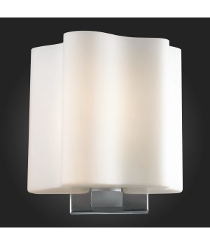 SL116.051.01 Бра ST-Luce Серебристый/Белый E14 1*40W ONDE-foto3