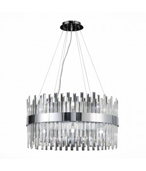 SL1160.103.18 Люстра подвесная ST-Luce Хром/Хром, Прозрачный G9 18*5W BAFO-foto17