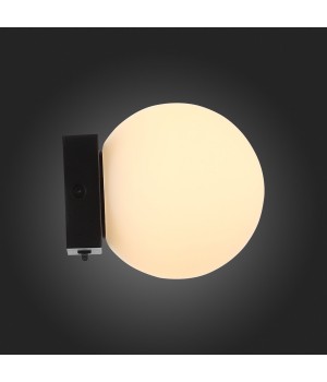 SL1581.401.01 Светильник настенный ST-Luce Черный/Белый LED 1*5W 3200K BOTELLI-foto4