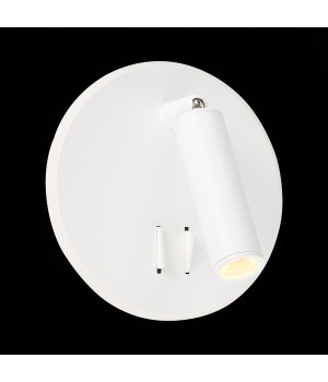 SL1586.513.01 Светильник настенный Белый LED 1*8W 3000K 624Lm Ra>80 24° IP20 L-xW155xH155 170-240V BONDI-foto6