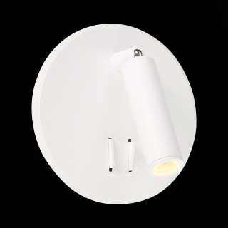 SL1586.513.01 Светильник настенный Белый LED 1*8W 3000K 624Lm Ra>80 24° IP20 L-xW155xH155 170-240V BONDI-foto6