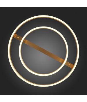 SL944.202.02 Люстра потолочная ST-Luce Анодированный золотой/Белый LED 1*34W 3000K-6000K ONZE-foto15