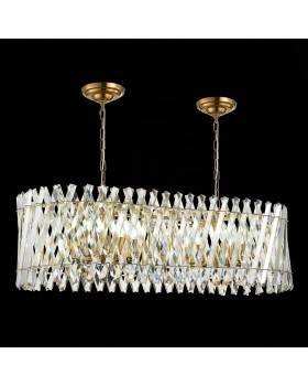 SL1170.303.12 Светильник подвесной ST-Luce Латунь/Прозрачный E14 12*40W FABIO-foto9