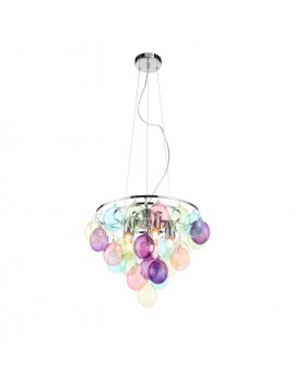 SL432.153.05 Светильник подвесной ST-Luce Хром/Разноцветный E27 5*60W SOSPIRO-foto2