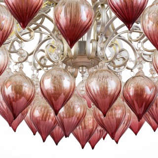 SL659.203.06 Люстра подвесная ST-Luce Шампань/Коньяк E14 6*40W FRUTTI-foto3