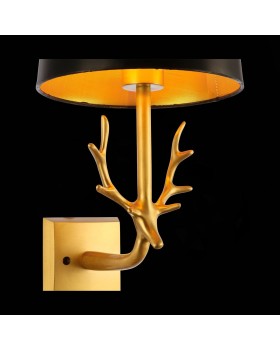 SL1123.201.01 Светильник настенный ST-Luce Латунь/Черный, Золотистый E14 1*40W VELOSSA-foto8