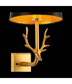 SL1123.201.01 Светильник настенный ST-Luce Латунь/Черный, Золотистый E14 1*40W VELOSSA-foto8