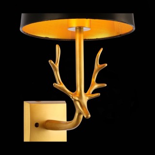 SL1123.201.01 Светильник настенный ST-Luce Латунь/Черный, Золотистый E14 1*40W VELOSSA-foto8