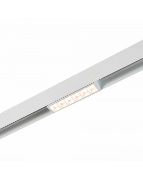 ST361.536.06 Магнитный трековый светильник белый LED 1*6W 3000K 532Lm Ra>80 36° IP20 L115xW22xH44 48V SEIDE