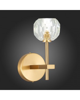 SL1166.301.01 Бра ST-Luce Латунь/Прозрачный G9 LED 1*5W ROMANO-foto5