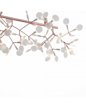 SL379.223.81 Люстра подвесная ST-Luce Медный/Белый LED 81*0,5W 3500K RAFINA-foto4