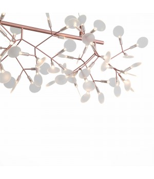 SL379.223.81 Люстра подвесная ST-Luce Медный/Белый LED 81*0,5W 3500K RAFINA-foto4