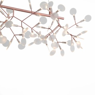 SL379.223.81 Люстра подвесная ST-Luce Медный/Белый LED 81*0,5W 3500K RAFINA-foto4