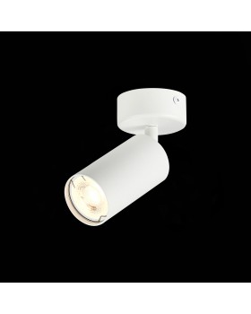 ST303.502.01 Потолочный светильник Мат. белый GU10 1*50W L100xW54xH168 220V Без ламп DARIO-foto3