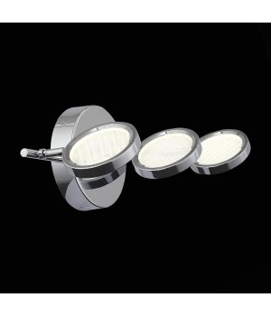 SL576.101.03 Светильник настенно-потолочный ST-Luce Хром/Хром, Прозрачный LED 3*5W 4000K GRUPPO-foto6