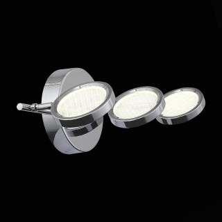 SL576.101.03 Светильник настенно-потолочный ST-Luce Хром/Хром, Прозрачный LED 3*5W 4000K GRUPPO-foto6