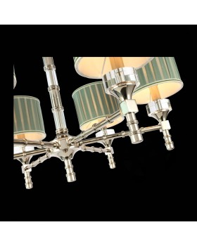 SL1121.103.06 Люстра подвесная ST-Luce Никель/Оливковый E14 6*40W OLEO-foto6