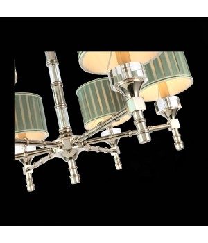 SL1121.103.06 Люстра подвесная ST-Luce Никель/Оливковый E14 6*40W OLEO-foto6