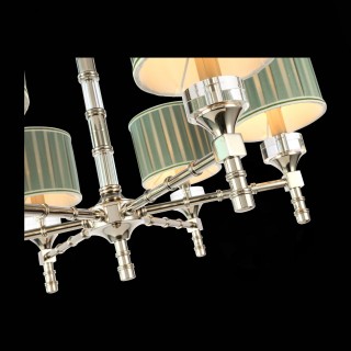 SL1121.103.06 Люстра подвесная ST-Luce Никель/Оливковый E14 6*40W OLEO-foto6