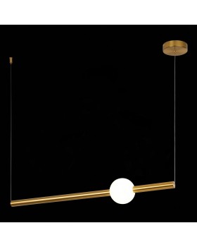 SL1222.223.01 Светильник подвесной ST-Luce Золотистый/Золотистый, Белый LED 1*18W 4000K ANGURRA-foto7