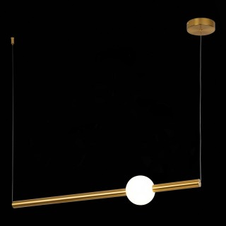 SL1222.223.01 Светильник подвесной ST-Luce Золотистый/Золотистый, Белый LED 1*18W 4000K ANGURRA-foto7