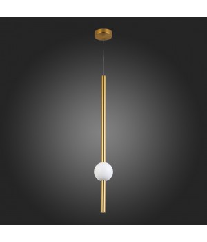 SL1222.233.01 Светильник подвесной ST-Luce Золотистый/Золотистый, Белый LED 1*18W 4000K ANGURRA-foto8
