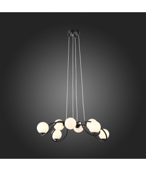 SL1502.403.08 Светильник подвесной ST-Luce Черный/Белый G9 8*5W LEGATEZZA-foto5