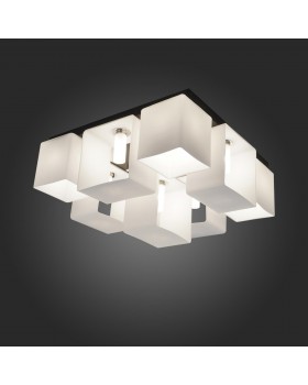 SL536.502.09 Люстра потолочная ST-Luce Черный/Белый G9 9*5W CONCRETO-foto3