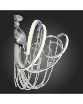 SL959.103.08 Люстра подвесная ST-Luce Хром/Белый LED 8*8W 4000K TRAVASO-foto9