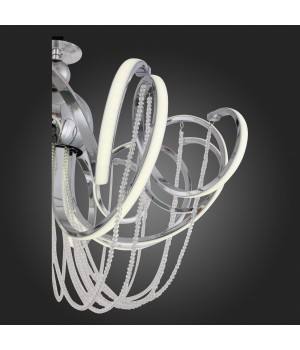 SL959.103.08 Люстра подвесная ST-Luce Хром/Белый LED 8*8W 4000K TRAVASO-foto9