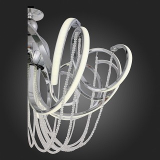 SL959.103.08 Люстра подвесная ST-Luce Хром/Белый LED 8*8W 4000K TRAVASO-foto9