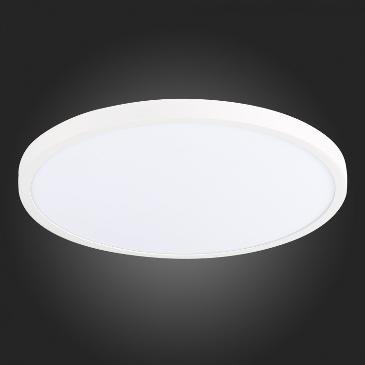 ST601.532.32 Светильник настенно-потолочный Белый LED 1*32W 3000K 2 880Lm Ra>80 120 IP20 D400xH25 90-265V ST601