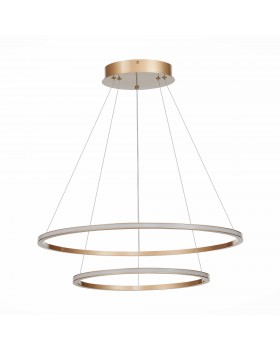 ST604.243.56 Светильник подвесной ST-Luce Золотистый/Белый LED 1*56W 4000K ST604 OUT-foto2