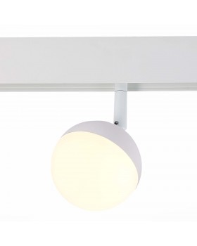 ST358.536.07 Магнитный трековый светильник белый LED 1*7W 3000K 520Lm Ra>80 120° IP20 L120xW90xH192 48V PIBOLE