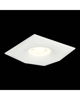 ST203.508.01 Св-к встр. Мат. белый GU10 1*50W L95xW95xH25 220V Без ламп OVASIS-foto6