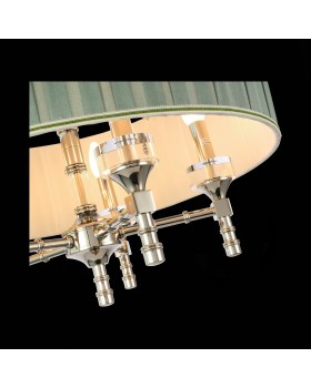 SL1121.103.05 Светильник подвесной ST-Luce Никель/Оливковый E14 5*40W OLEO-foto6