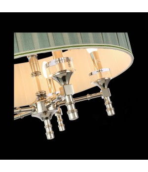 SL1121.103.05 Светильник подвесной ST-Luce Никель/Оливковый E14 5*40W OLEO-foto6