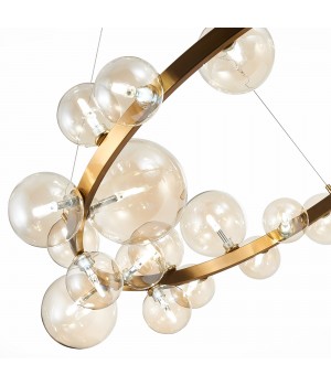 SL1165.303.24 Светильник подвесной ST-Luce Бронза/Коньячный G4 24*5W NECTON-foto10