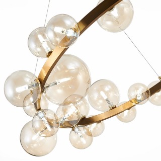 SL1165.303.24 Светильник подвесной ST-Luce Бронза/Коньячный G4 24*5W NECTON-foto10