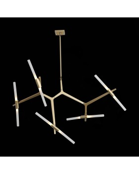 SL947.202.10 Люстра потолочная ST-Luce Золотистый/Белый G9 10*5W LACONICITA-foto8