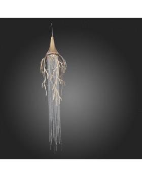 SL1116.203.01 Подвес ST-Luce Золотистый с патиной/Золотистый с  патиной, Никель LED 1*5W 3000K SALICA-foto6