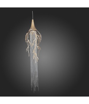 SL1116.203.01 Подвес ST-Luce Золотистый с патиной/Золотистый с патиной, Никель LED 1*5W 3000K SALICA-foto6