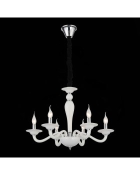 SL1112.503.06 Люстра подвесная ST-Luce Хром, Белый/Белый E14 6*40W SERENATTA-foto18