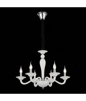 SL1112.503.06 Люстра подвесная ST-Luce Хром, Белый/Белый E14 6*40W SERENATTA-foto18