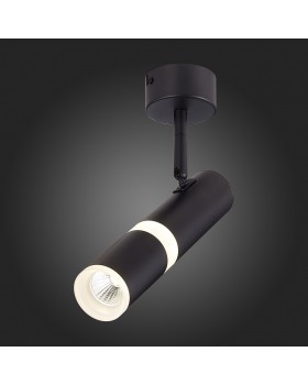 ST106.442.08 Светильник потолочный Черный LED 1*8W 4000K 624Lm Ra>80 D70xH165 170-240V ESCOPIO-foto5